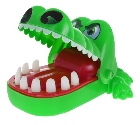 Mini Gra zręcznościowa "Krokodyl u dentysty" dla dzieci 3+ i dorosłych + Ćwiczenie refleksu Mini Gra zręcznościowa "Krokodyl u dentysty" dla dzieci 3+ i dorosłych + Ćwiczenie refleksu