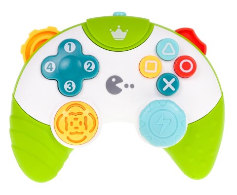 Interaktywny Pad Kontroler do Gry dla dzieci 18m+ Kolorowe przyciski + Odgłosy Melodie + Światła Interaktywny Pad Kontroler do Gry dla dzieci 18m+ Kolorowe przyciski + Odgłosy Melodie + Światła