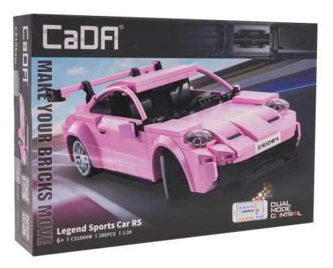 Klocki R/C Autko Sportowe Różowe EE Klocki R/C Autko Sportowe Różowe EE