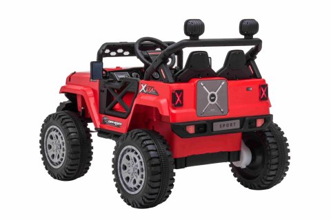 Auto na akumulator Pojazd OFF ROAD Speed Czerwony