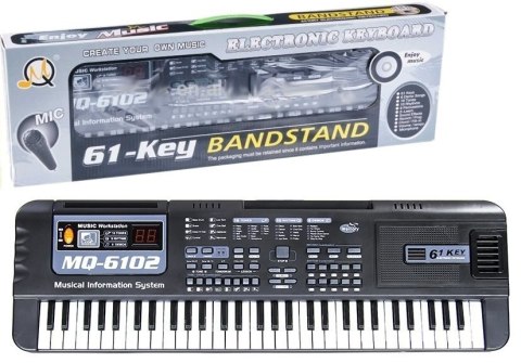 Keyboard MQ-6102 61 Klawiszy Mikrofon Do Nauki Keyboard MQ-6102 61 Klawiszy Mikrofon Do Nauki