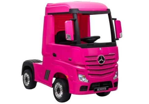 Auto Na Akumulator Mercedes Actros Różowy 4x4 Auto Na Akumulator Mercedes Actros Różowy 4x4