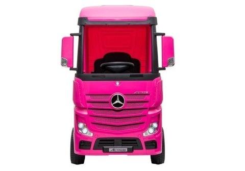 Auto Na Akumulator Mercedes Actros Różowy 4x4 Auto Na Akumulator Mercedes Actros Różowy 4x4