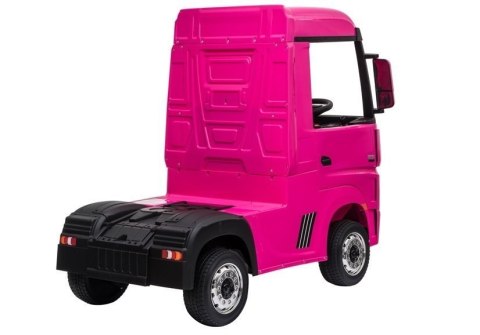 Auto Na Akumulator Mercedes Actros Różowy 4x4 Auto Na Akumulator Mercedes Actros Różowy 4x4