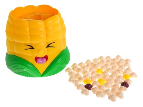 Gra zręcznościowa Popcorn dla dzieci 4+ Łapanie kukurydzy + 70 sztuk Popcornu + 4 Kubełki Gra zręcznościowa Popcorn dla dzieci 4+ Łapanie kukurydzy + 70 sztuk Popcornu + 4 Kubełki
