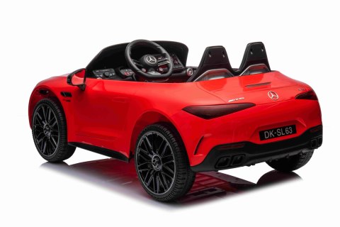 Auto na akumulator 4x4 Mercedes Benz AMG SL63 Czerwony Auto na akumulator 4x4 Mercedes Benz AMG SL63 Czerwony