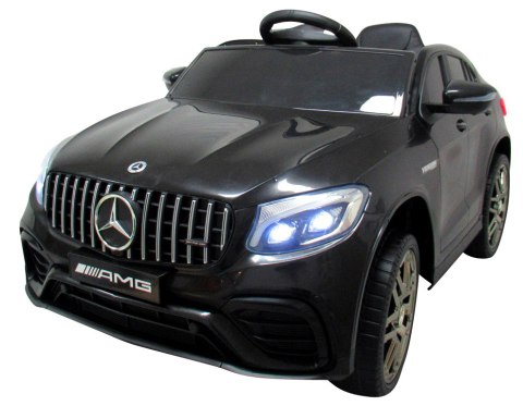 MERCEDES GLC63s CZARNY Auto na akumulator napęd 4x4 SKÓRA MERCEDES GLC63s CZARNY Auto na akumulator napęd 4x4 SKÓRA