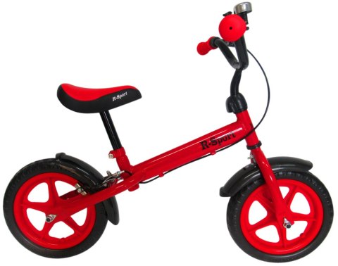 Rowerek biegowy R9 czerwony R-Sport 12'' hamulec, dzwonek Rowerek biegowy R9 czerwony R-Sport 12'' hamulec, dzwonek