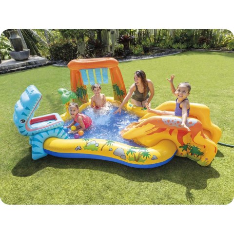Plac zabaw Dinozaury ze zjeżdżalnią 249 x 191 x 109 cm INTEX 57444 Plac zabaw Dinozaury ze zjeżdżalnią 249 x 191 x 109 cm INTEX 57444