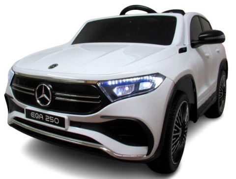 MERCEDES EQA BIAŁY Auto na akumulator PILOT SKÓRA EVA BUJAK MERCEDES EQA BIAŁY Auto na akumulator PILOT SKÓRA EVA BUJAK