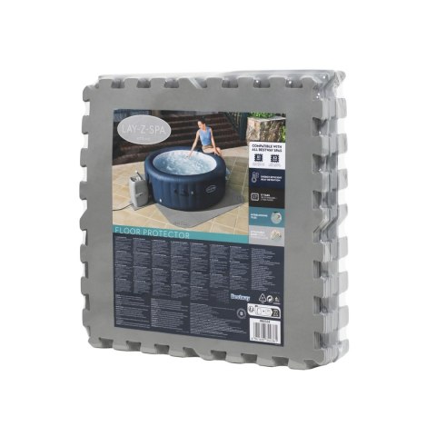 Mata ochronna pod dmuchane Spa Lay-Z-Spa BESTWAY Puzzle + Mata pod pompę 25 el.