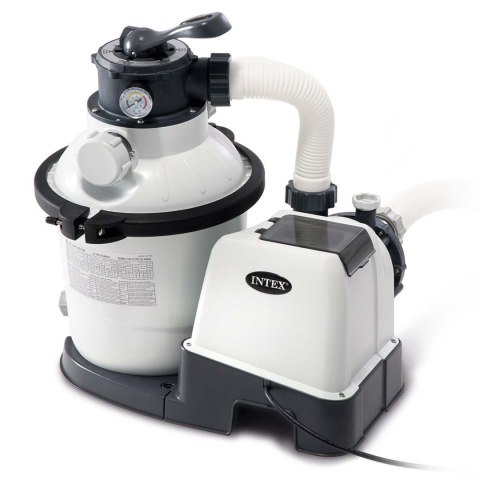 Pompa filtrująca piaskowa 5700 l/h INTEX 26644 + 25 kg piasku Pompa filtrująca piaskowa 5700 l/h INTEX 26644 + 25 kg piasku