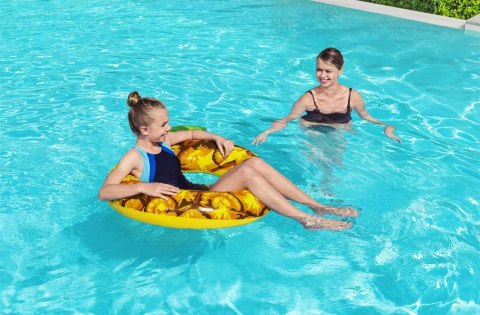 Owocowe Koło dmuchane do pływania Ananas dla dzieci 12+ i dorosłych BESTWAY 116x88cm Owocowe Koło dmuchane do pływania Ananas dla dzieci 12+ i dorosłych BESTWAY 116x88cm