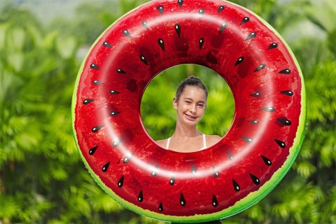 Owocowe Koło dmuchane do pływania Arbuz dla dzieci 12+ i dorosłych BESTWAY 119cm Owocowe Koło dmuchane do pływania Arbuz dla dzieci 12+ i dorosłych BESTWAY 119cm