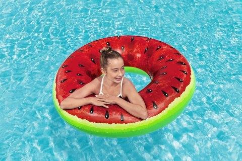 Owocowe Koło dmuchane do pływania Arbuz dla dzieci 12+ i dorosłych BESTWAY 119cm Owocowe Koło dmuchane do pływania Arbuz dla dzieci 12+ i dorosłych BESTWAY 119cm