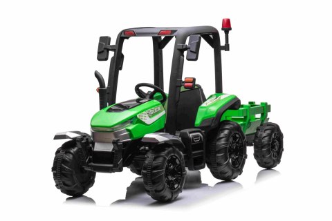 Wielki traktor na akumulator z przyczepką BLAST 2x200W 24V