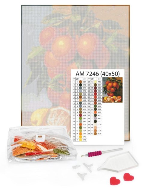 Diamentowa mozaika Poprzez fale 40x50 Płótno + Cyrkonie + Rysik 3w1 + Kleje Diamentowa mozaika Poprzez fale 40x50 Płótno + Cyrkonie + Rysik 3w1 + Kleje
