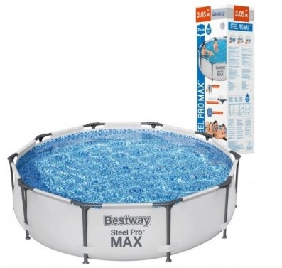Basen ogrodowy Stelażowy 10FT 305x76cm SteelPRO BESTWAY Basen ogrodowy Stelażowy 10FT 305x76cm SteelPRO BESTWAY