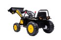 Traktor na akumulator dla dziecka - Koparka żółta dla dziecka