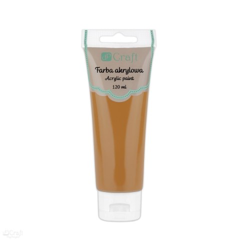 FARBA AKRYLOWA, 120 ML - LIGHT BROWN FARBA AKRYLOWA, 120 ML - LIGHT BROWN