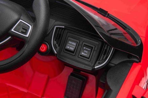Maserati Ghibli na akumulator dla dzieci Czerwony + Pilot + EVA + Wolny Start + LED Audio