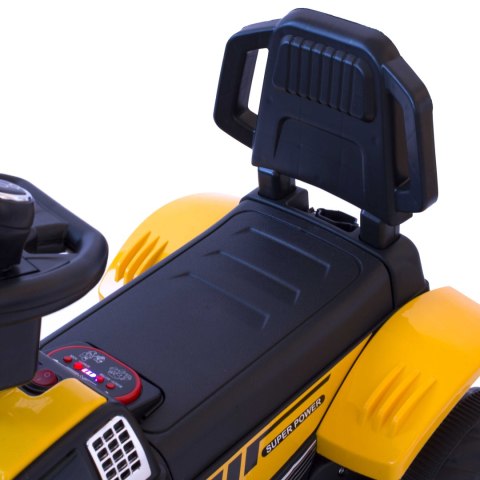 Koparka traktor na akumulator z przyczepą dla dzieci 2 silniki pilot Koparka traktor na akumulator z przyczepą dla dzieci 2 silniki pilot