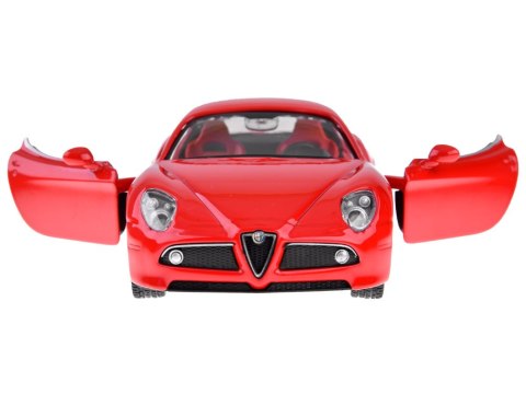 Auto metalowe model Alfa Romeo 8C Competizione skala 1:32 światła ZA4607 Auto metalowe model Alfa Romeo 8C Competizione skala 1:32 światła ZA4607