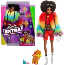 Barbie Extra Modna stylowa Lalka + piesek pudelek akcesoria nr1 ZA4932