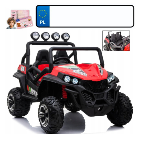 MEGA BUGGY 4X4 2x12V SPEED NEW DLA 2 DZIECI, MĘKKIE KOŁA, MIĘKKIE SIEDZENIA/S2588 MEGA BUGGY 4X4 2x12V SPEED NEW DLA 2 DZIECI, MĘKKIE KOŁA, MIĘKKIE SIEDZENIA/S2588