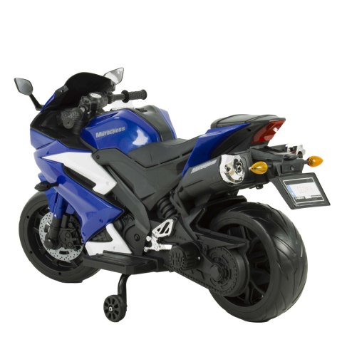 Duży Motor na akumulator dla dzieci 2 x 45 wat MOTO-L-10-NIEBIESKI Duży Motor na akumulator dla dzieci 2 x 45 wat MOTO-L-10-NIEBIESKI