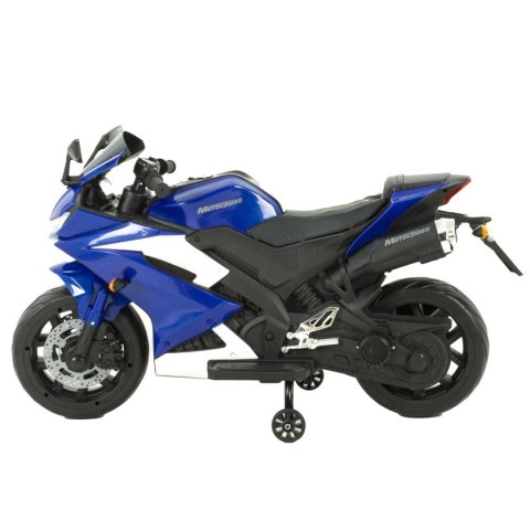 Duży Motor na akumulator dla dzieci 2 x 45 wat MOTO-L-10-NIEBIESKI Duży Motor na akumulator dla dzieci 2 x 45 wat MOTO-L-10-NIEBIESKI