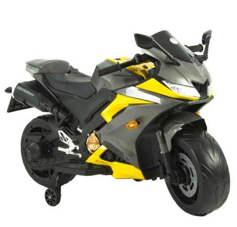 Duży Motor na akumulator dla dzieci 2 x 45 wat MOTOT-L-10-ŻÓŁTY Duży Motor na akumulator dla dzieci 2 x 45 wat MOTOT-L-10-ŻÓŁTY