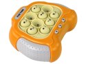 Gra Sensoryczna Konsola Pop It Na Baterie Światła Dźwięki Żółta