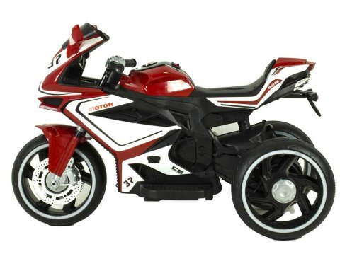 Motor na akumulator dla dzieci 2 x 45 SWIECACE KOŁA MOTO-L-12-CZERWONY Motor na akumulator dla dzieci 2 x 45 SWIECACE KOŁA MOTO-L-12-CZERWONY