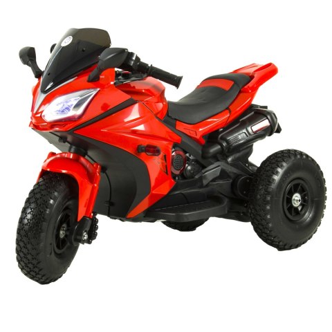 Motor na akumulator pompowane koła skóra MOTO-M-13-CZERWONY Motor na akumulator pompowane koła skóra MOTO-M-13-CZERWONY