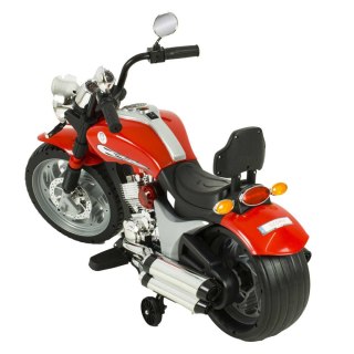 Motor na akumulatorChopper dla dzieci Trike światła muzyka MOTO-L-9-CZERWONY