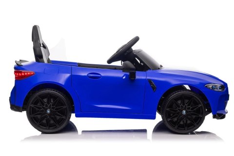Auto Na Akumulator BMW M4 Lakierowane Niebieskie Auto Na Akumulator BMW M4 Lakierowane Niebieskie
