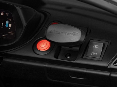 McLaren Artura na akumulator dla dzieci Czarny + Napęd 4x4 + Pilot + Wolny Start + EVA + Audio LED McLaren Artura na akumulator dla dzieci Czarny + Napęd 4x4 + Pilot + Wolny Start + EVA + Audio LED