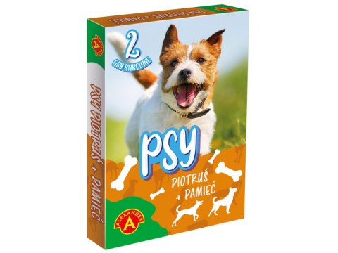 Karty gra karciana PIOTRUŚ + PAMIĘĆ - PSY 2783 Karty gra karciana PIOTRUŚ + PAMIĘĆ - PSY 2783