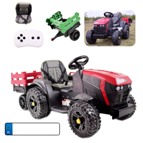 WIELKI TRAKTOR NA AKUMULATOR Z PRZYCZEPĄ, MIĘKKIE KOŁA, MIĘKKIE SIEDZENIE/BDM0925 WIELKI TRAKTOR NA AKUMULATOR Z PRZYCZEPĄ, MIĘKKIE KOŁA, MIĘKKIE SIEDZENIE/BDM0925