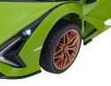 Auto na akumulator Lamborghini SIAN Zielony