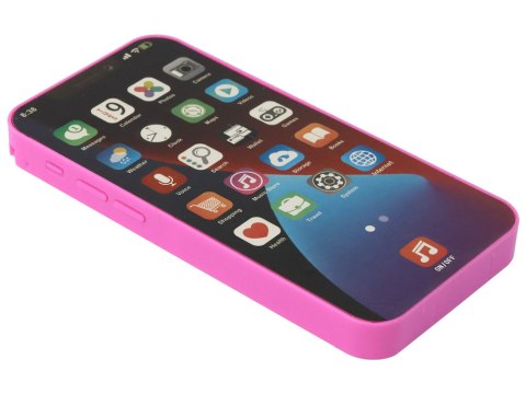 Dziecięcy Telefon Ze Światłem i Muzyką Różowy Dziecięcy Telefon Ze Światłem i Muzyką Różowy
