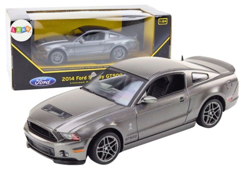Auto Ford Shelby GT500 W Skali 1:24 Napęd Srebrny Auto Ford Shelby GT500 W Skali 1:24 Napęd Srebrny