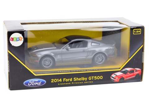 Auto Ford Shelby GT500 W Skali 1:24 Napęd Srebrny Auto Ford Shelby GT500 W Skali 1:24 Napęd Srebrny