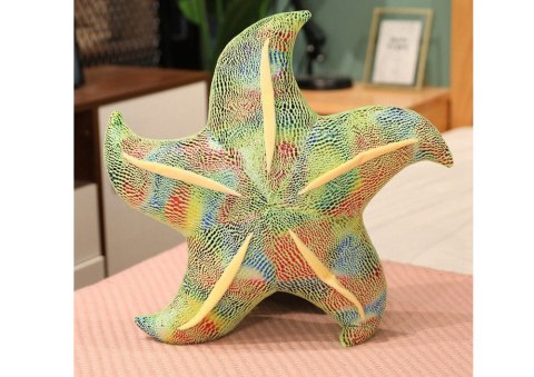 Maskotka Pluszowa Rozgwiazda Zielona Poduszka 45 cm Maskotka Pluszowa Rozgwiazda Zielona Poduszka 45 cm