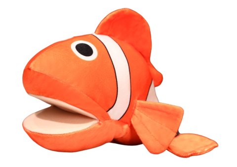 Pluszowa Maskotka Ryba Błazenek Pomarańczowy Pacynka 25 cm Pluszowa Maskotka Ryba Błazenek Pomarańczowy Pacynka 25 cm