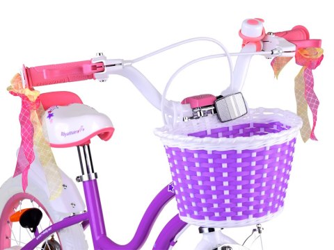 RoyalBaby Rower dziecięcy STAR GIRL 16cal koszyk kółka boczne RB16G-1 RoyalBaby Rower dziecięcy STAR GIRL 16cal koszyk kółka boczne RB16G-1