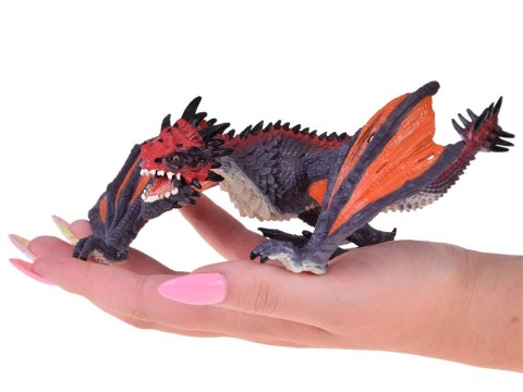 Szaro pomarańczowy Smok figurka do zabawy 21 cm ZA5022 Szaro pomarańczowy Smok figurka do zabawy 21 cm ZA5022