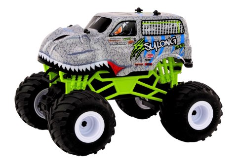 Auto Terenowe Zdalnie Sterowane RC 1:16 Dinozaur Szary Auto Terenowe Zdalnie Sterowane RC 1:16 Dinozaur Szary