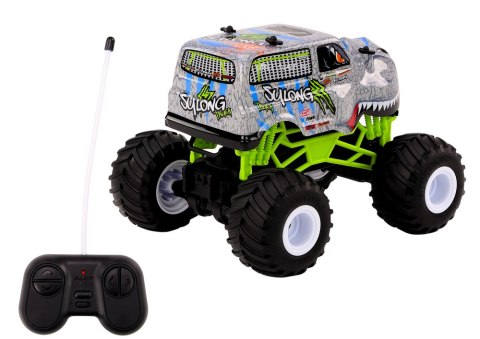 Auto Terenowe Zdalnie Sterowane RC 1:16 Dinozaur Szary Auto Terenowe Zdalnie Sterowane RC 1:16 Dinozaur Szary